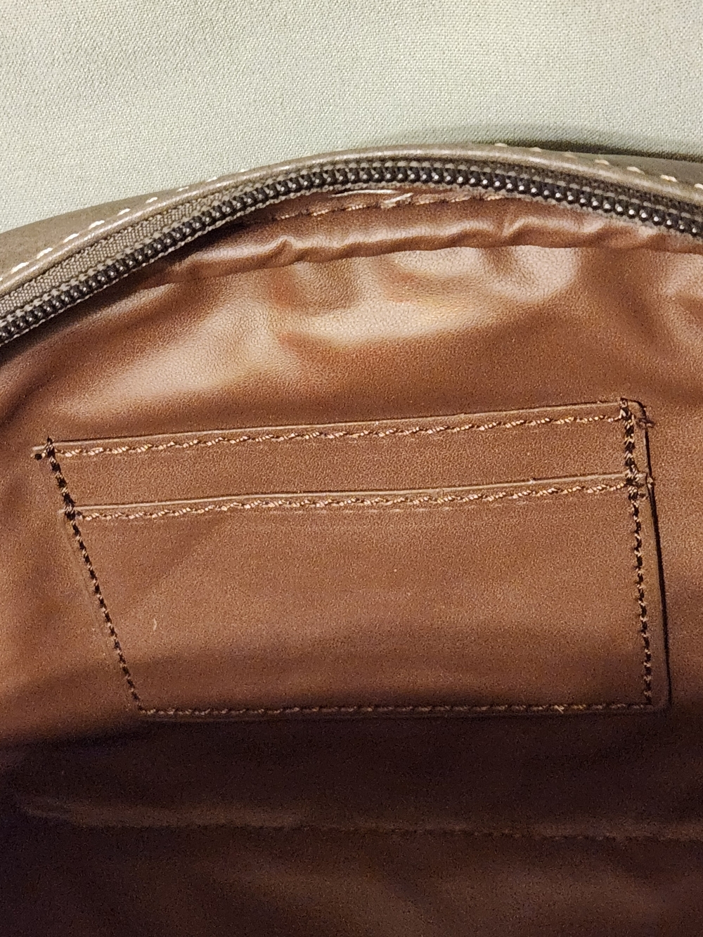 Embroidered Floral Western Tote in Brown and Cream - Picture 10 of 12